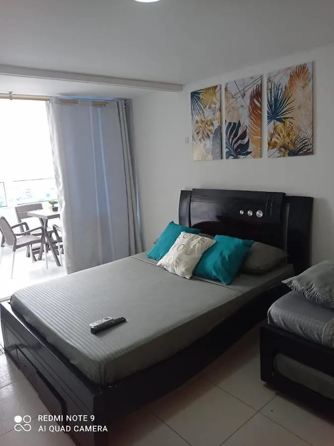 Aparta Estudio Con Balcon Y Vista Cartagena Apartment
